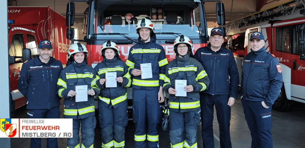 Truppmann Ausbildung erfolgreich abgeschlossen